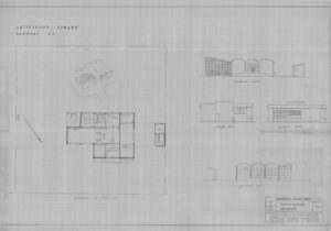 Planta, Fachadas, Perspectiva — P0020