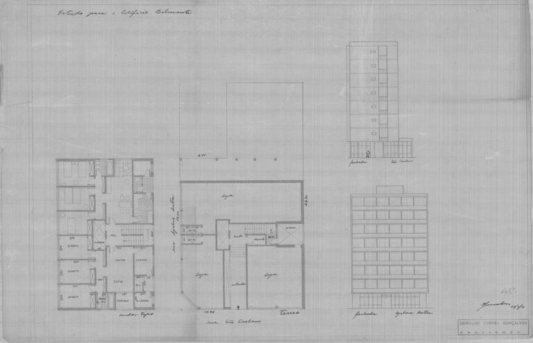 Estudo para o Edificio Belmonte