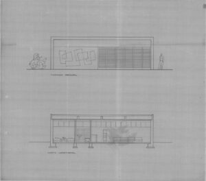 Fachada Principal / Corte Longitudinal — P0041