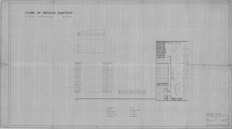 Clube de Regatas Santista - Ante-Projeto Séde