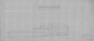 Corte longitudinal / Fachada — P0052