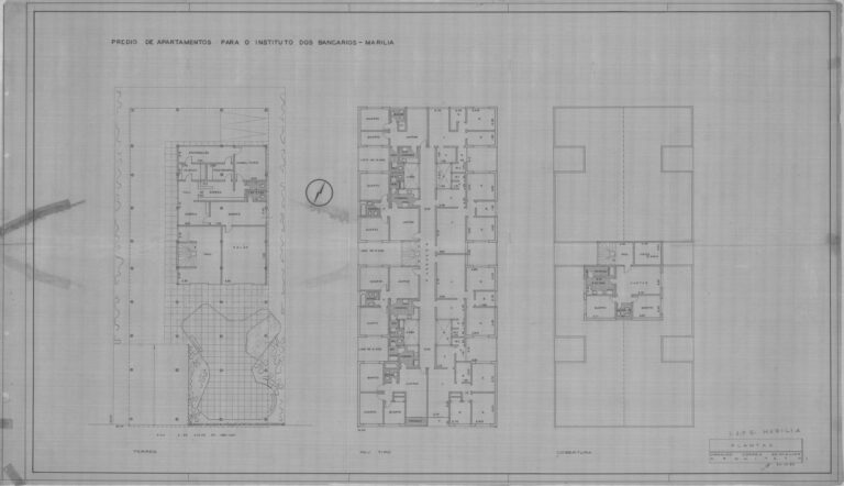 Predio de Apartamentos para o Instituto dos Bancarios - Marilia, Marília/SP