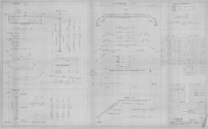 Detalhe das Cortinas 1-3, Viga de Travamento 1, Viga da Escada 1, Escada Junto Aos Pilar… — P0106