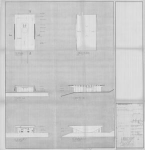 Planta, Cortes, Fachadas, Cobertura, Estação Morro Voturuã — P0124