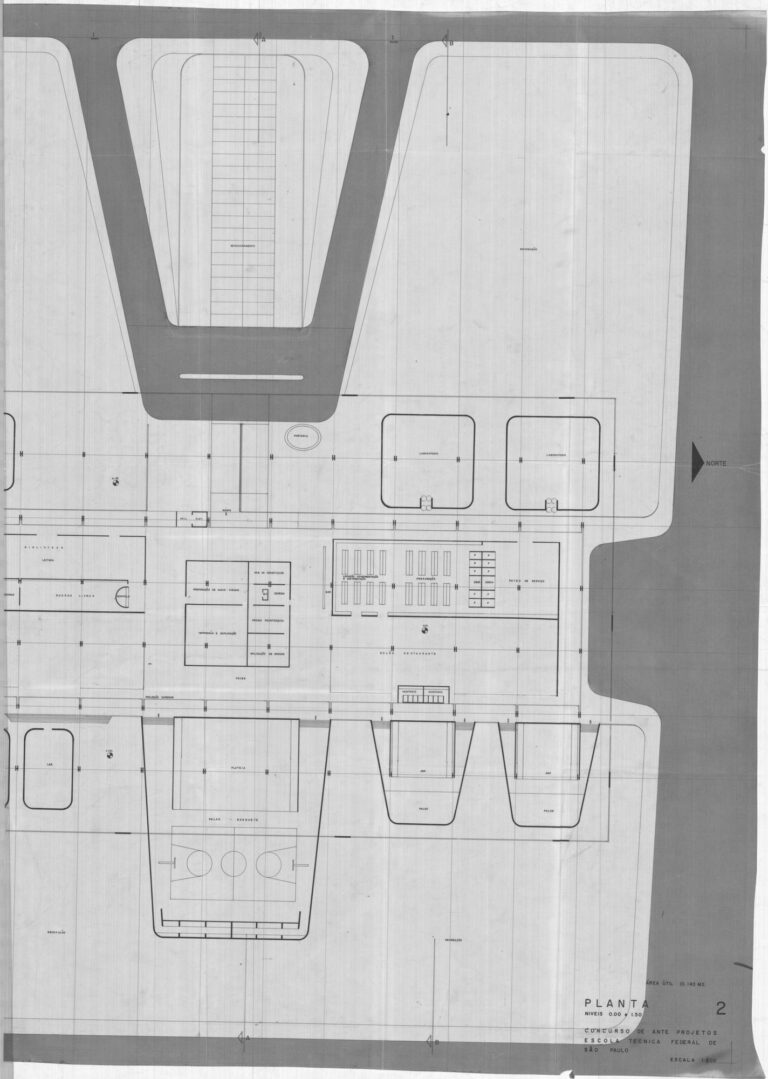 Concurso de Anteprojetos Escola Técnica Federal de São Paulo, São Paulo/SP