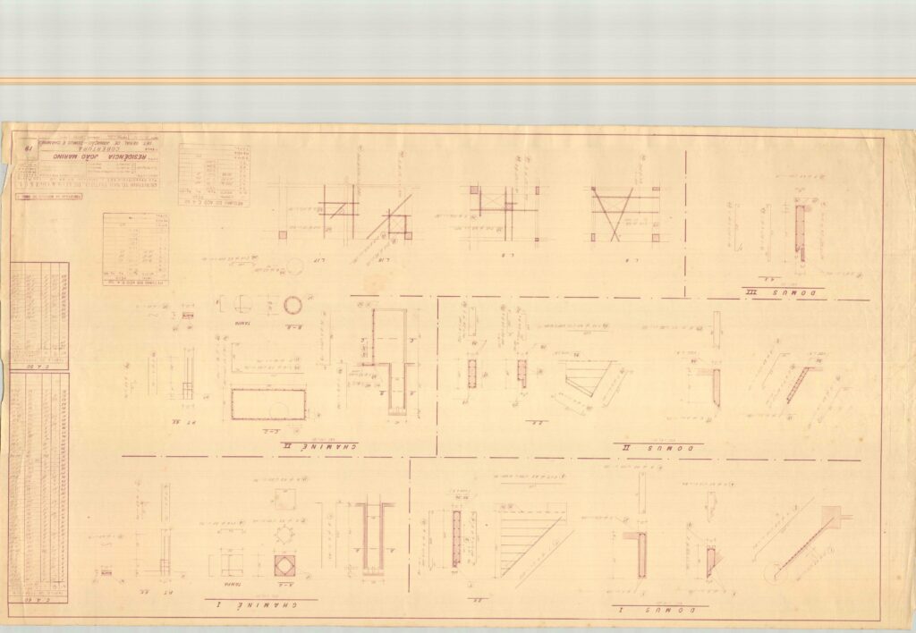 Estrutura — detalhes (Domus I e II) — P0001 — Residência João Marino — F028-P0001-1969-S01-D00018