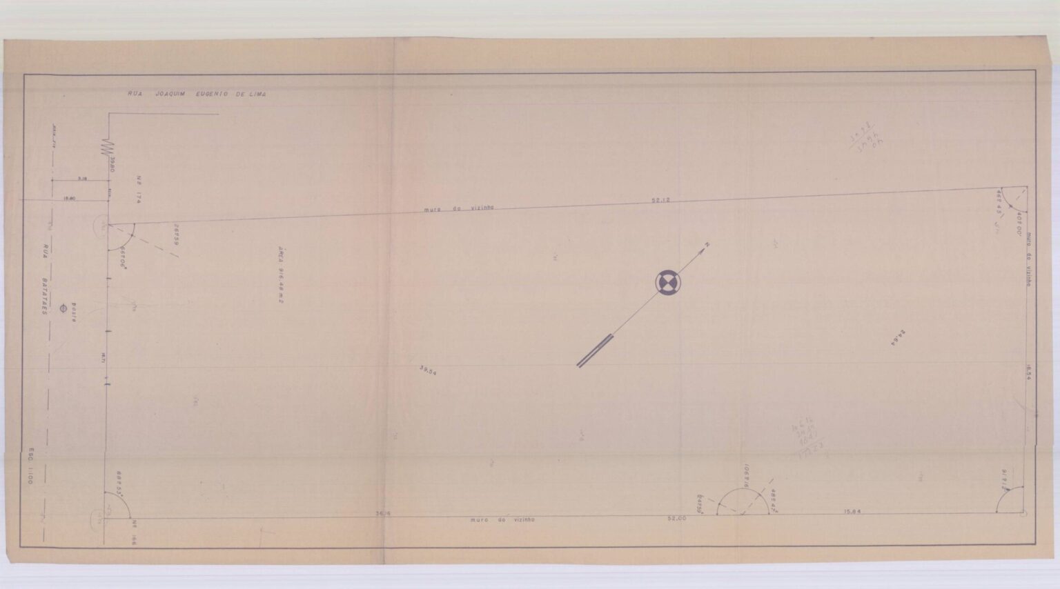 Desenhos e pranchas — P0095 — Ed. Marambaia, Rua Batataes — F026-P0095-0000-S01-D00001