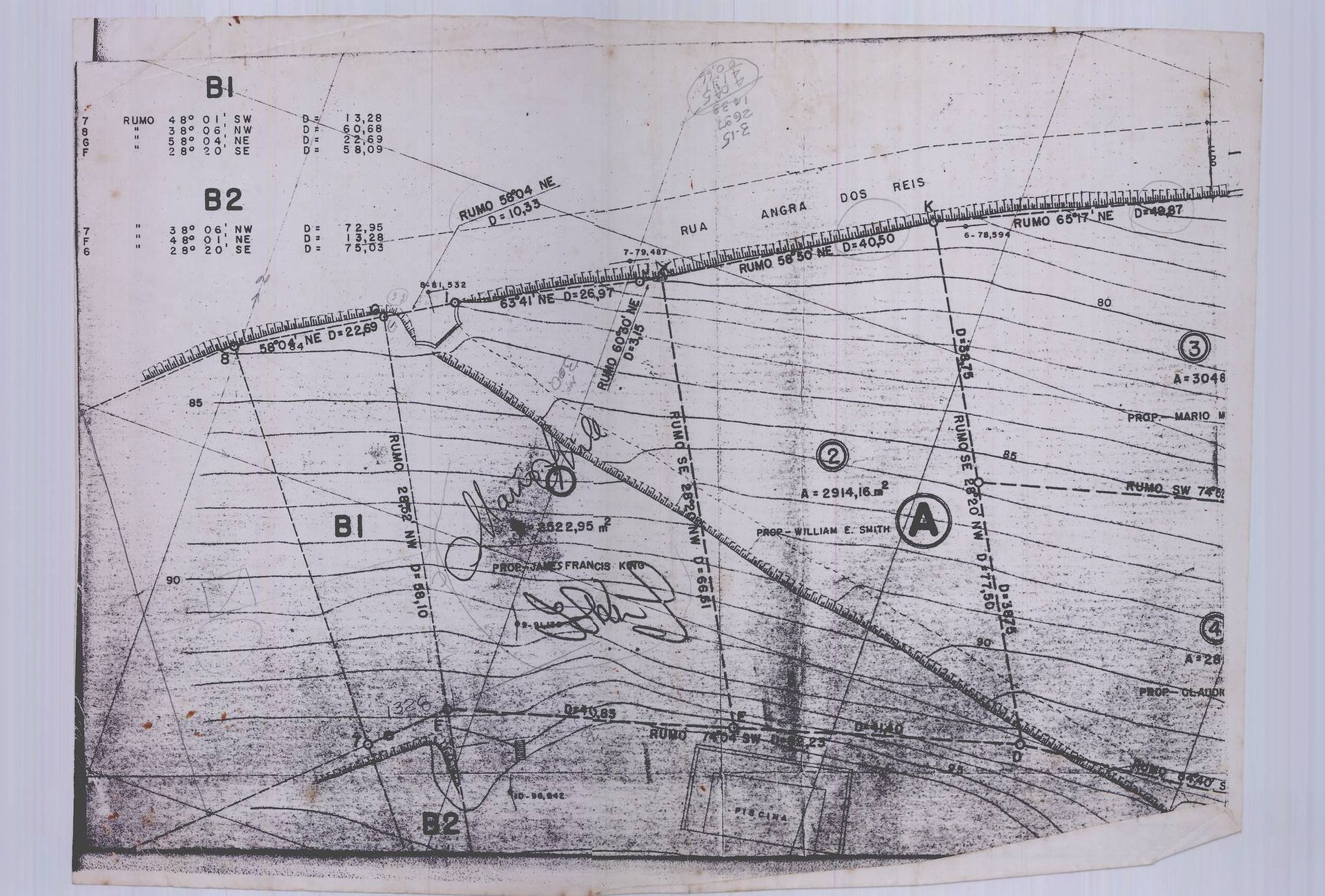 Desenhos e pranchas — P0002 — Residência James Franics King - SP — F024-P0002-1972-S01-D00002