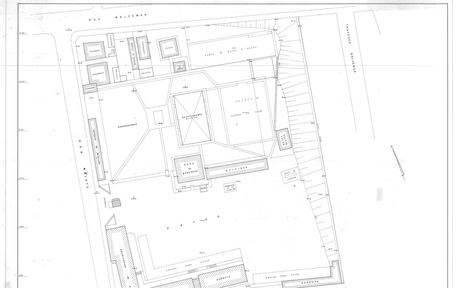 Desenhos e pranchas — P0236 — T100_Praças SABESP_COGESP, Vila Alpina, São Miguel Paulista _ Edifício Maruá, Avenida Macu — F026-P0236-0000-S01-D00013