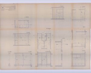 Detalhes: c.1-c.2-b.1-b.2-b.3 e b.4 — P0095 — Ed. Marambaia, Rua Batataes