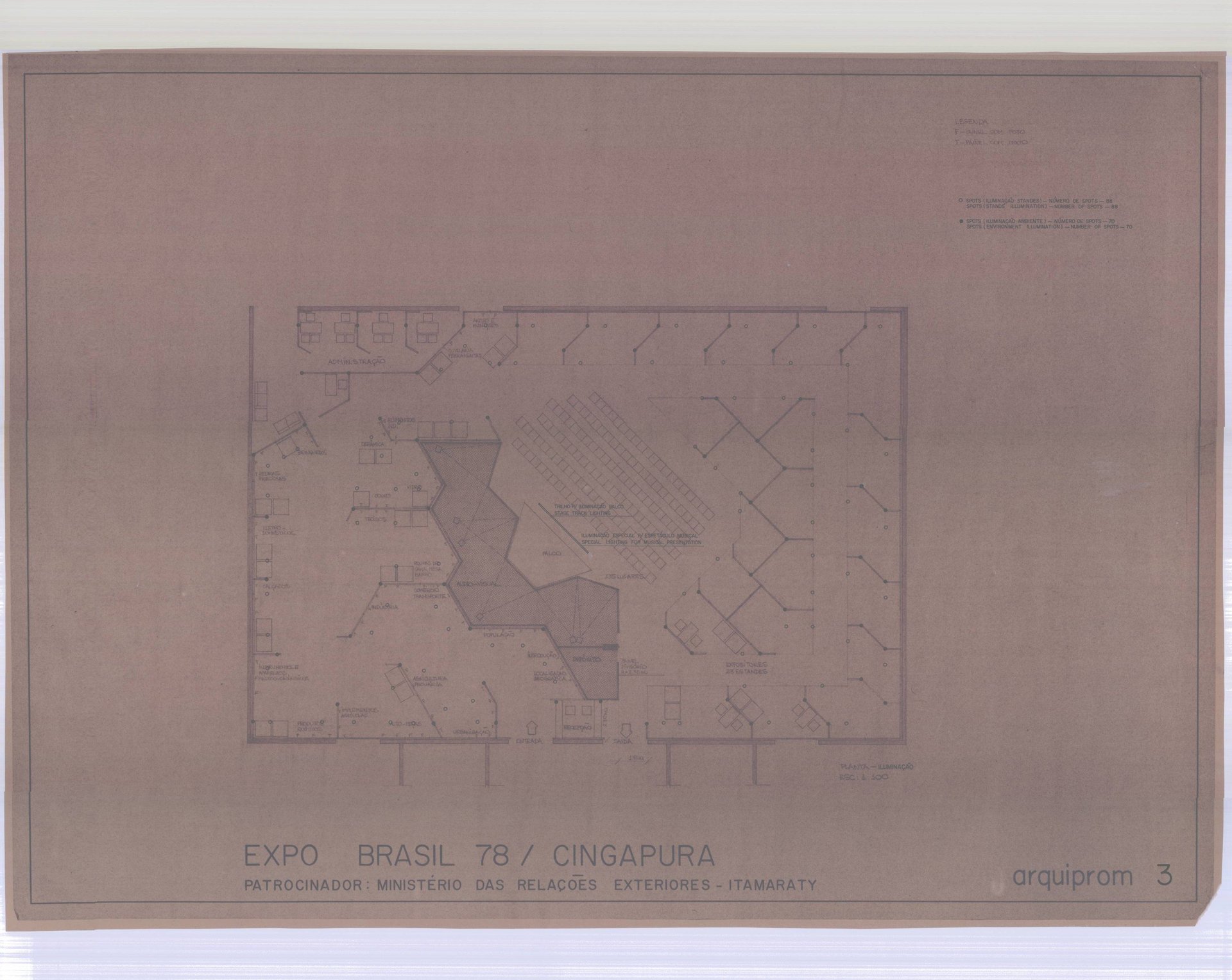 Planta - iluminação — P0007 — Expo Brasil - Cingapura — F022-P0007-1978-S01-D00005