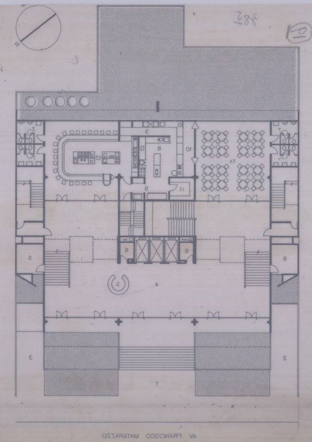 Planta — P0112 — SENAC — Av. Francisco Matarazzo — F009-P0112-1972-S01-D00018